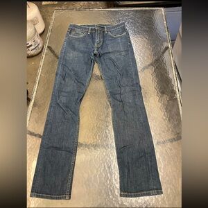 Levi's Men's Straight Jeans - Blue Denim